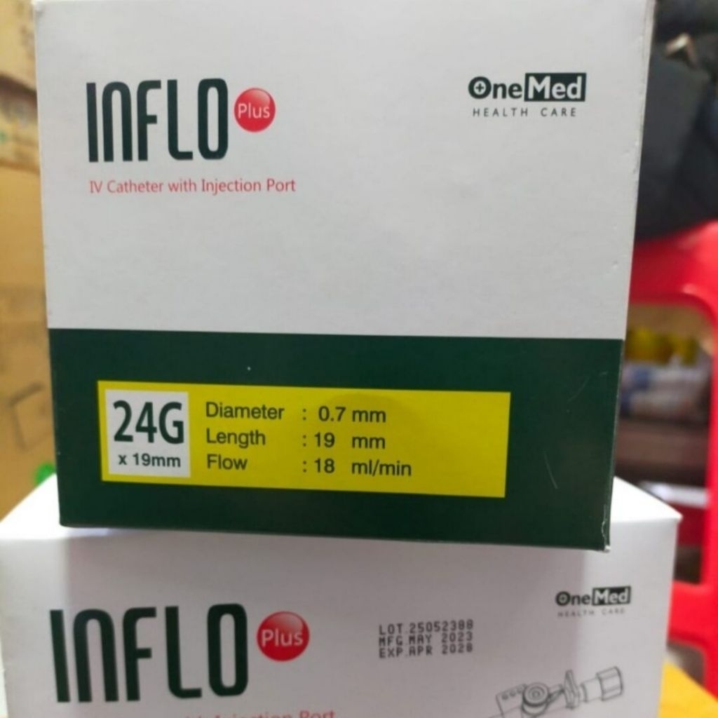 Catheter Infus Onemed Inflo Plus 24G