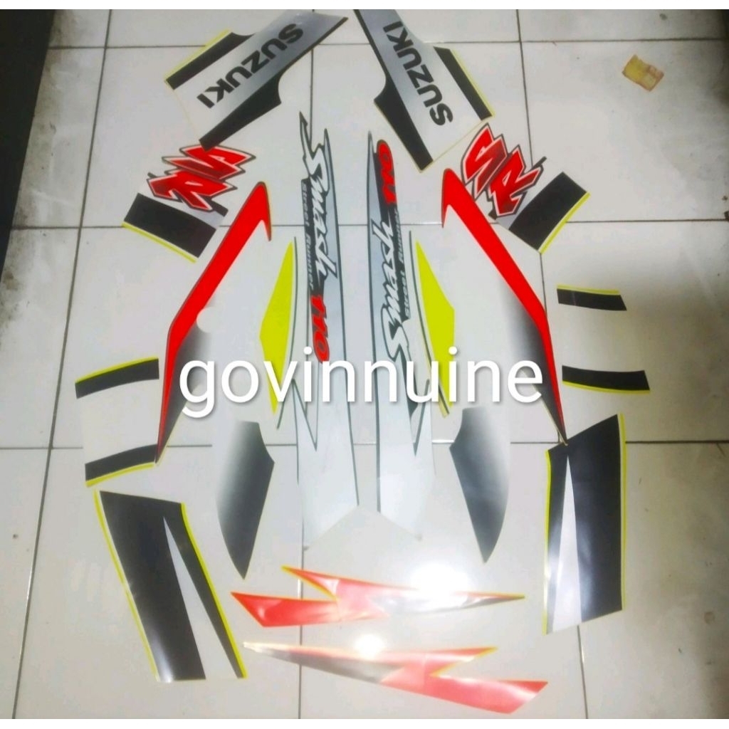 striping stiker sticker smash 2002 2003 original asli stok lama