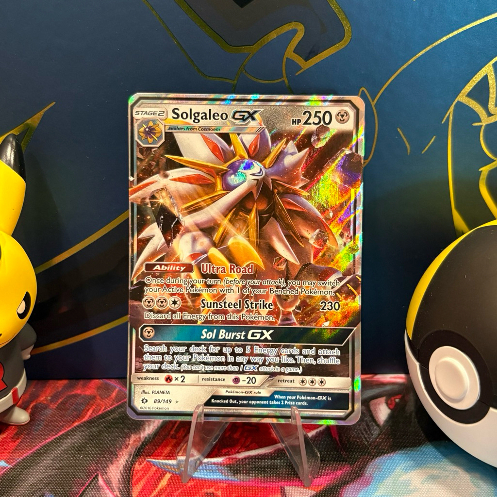 Solgaleo GX 89/149 ENG - Black Star Promo - Sun & Moon Promo - Pokemon TCG
