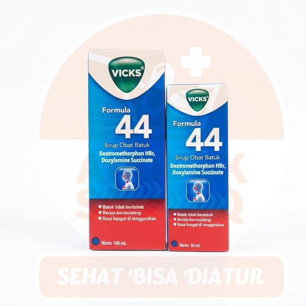 Sirup Obat Batuk Dewasa Vicks Formula 44