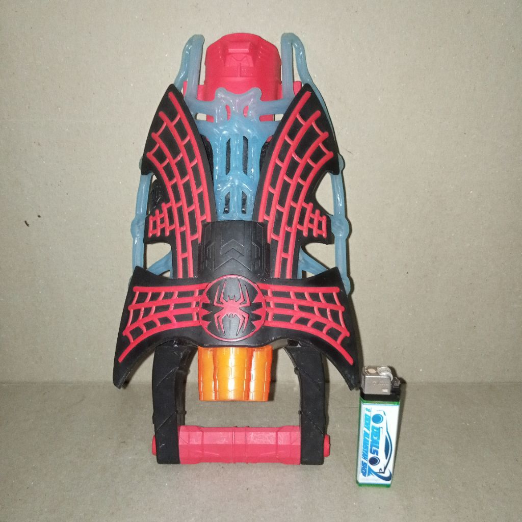 nerf spiderman boster second