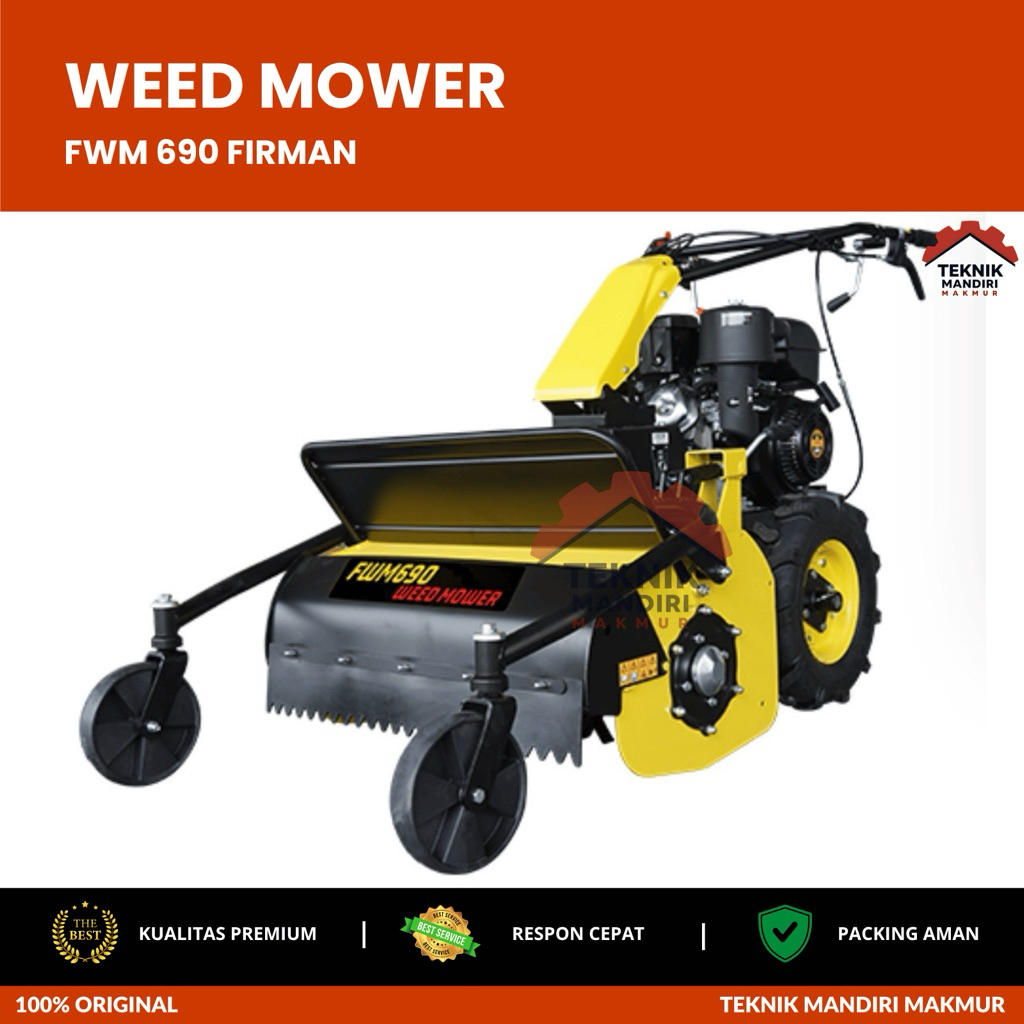 FIRMAN FWM 690 MESIN POTONG RUMPUT SEMAK BELUKAR 100% ORIGINAL FIRMAN RESMI FWM690 FIRMAN/ Mesin Pan
