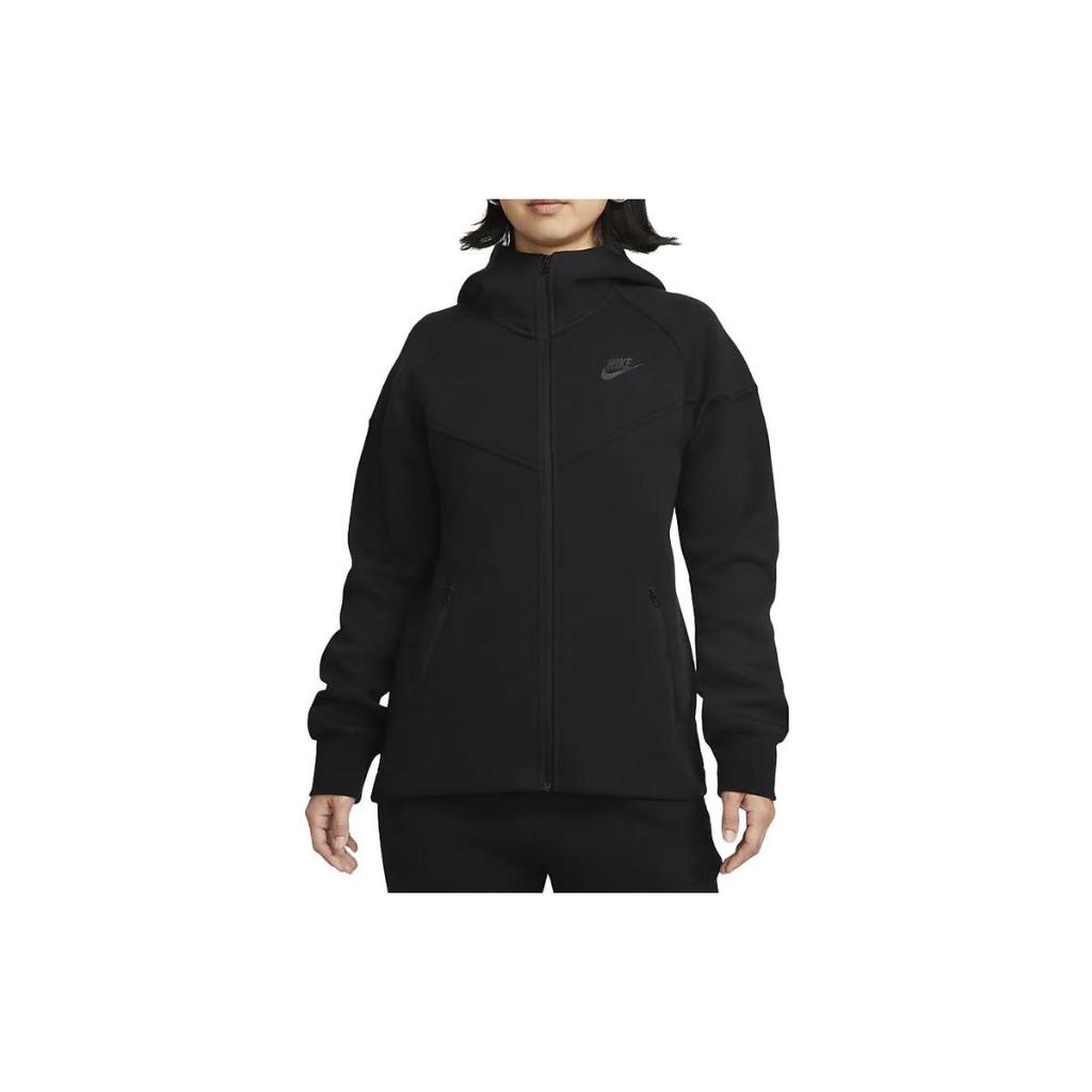 JAKET HOODIE WOMEN ZIP UP TECH FLEECE WINDRUNNER FB8339-010