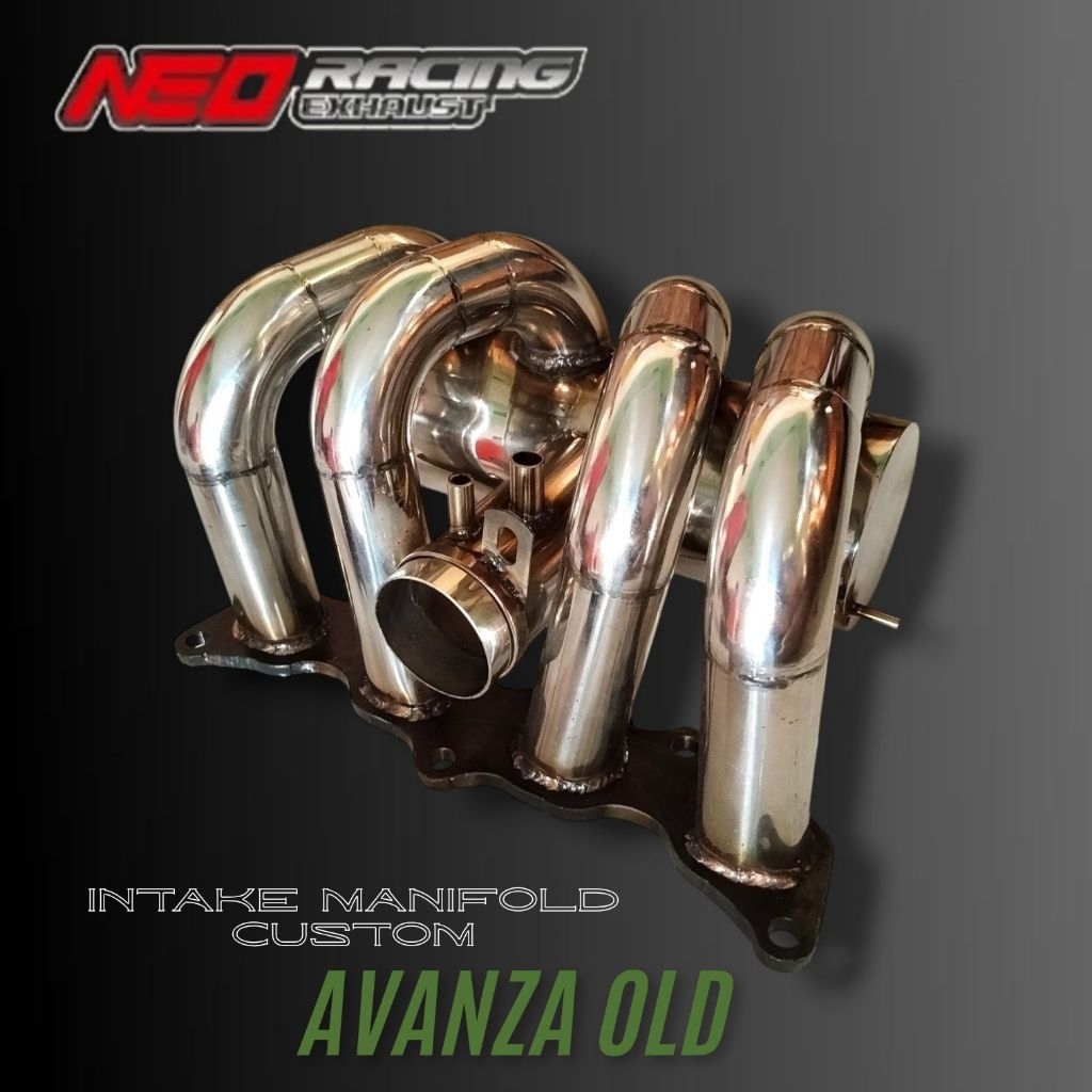 Intake Manifold Custom Avanza Old Stainless Steel