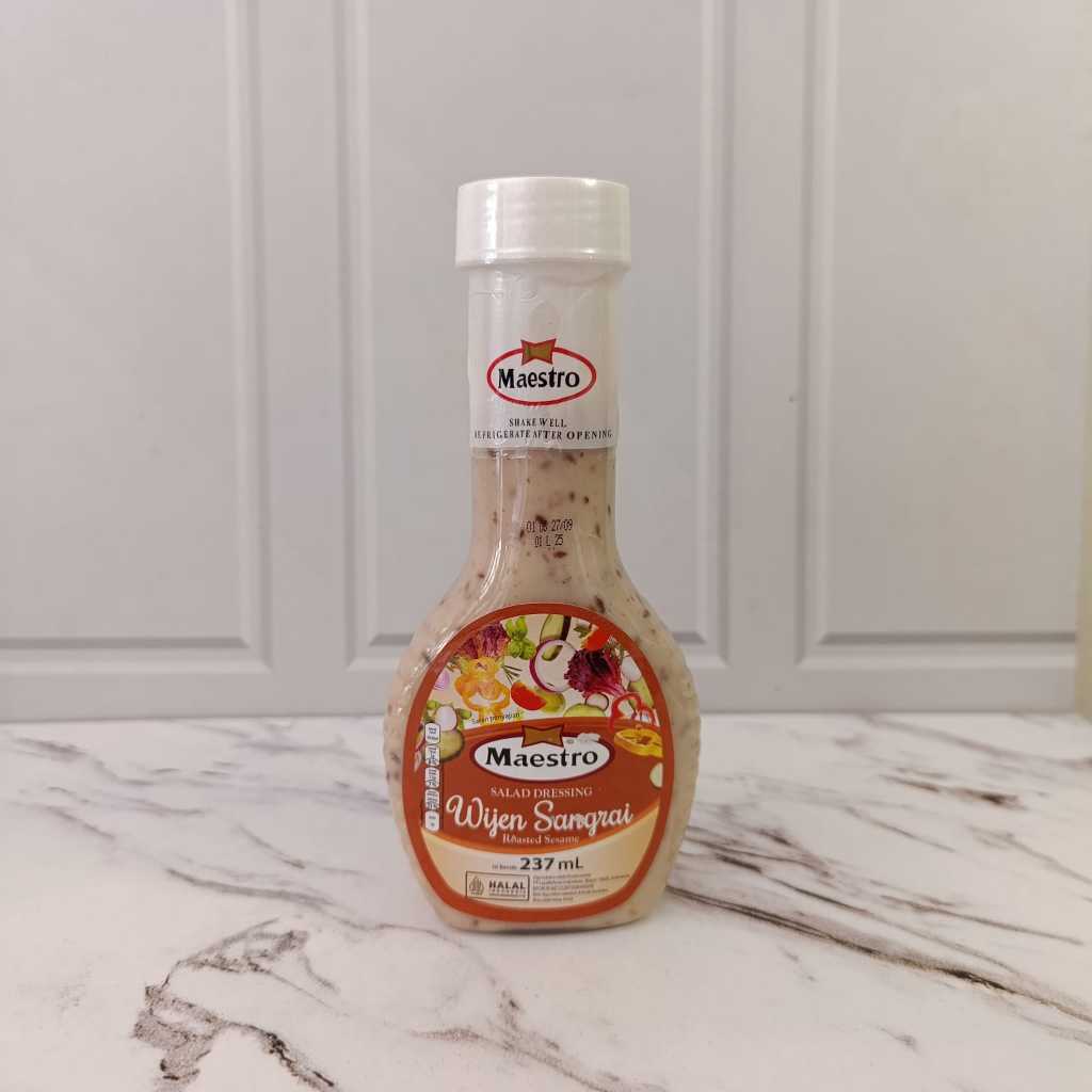 Saus Wijen Sangrai Maestro / Saus Salad Wijen Sangrai 237ml