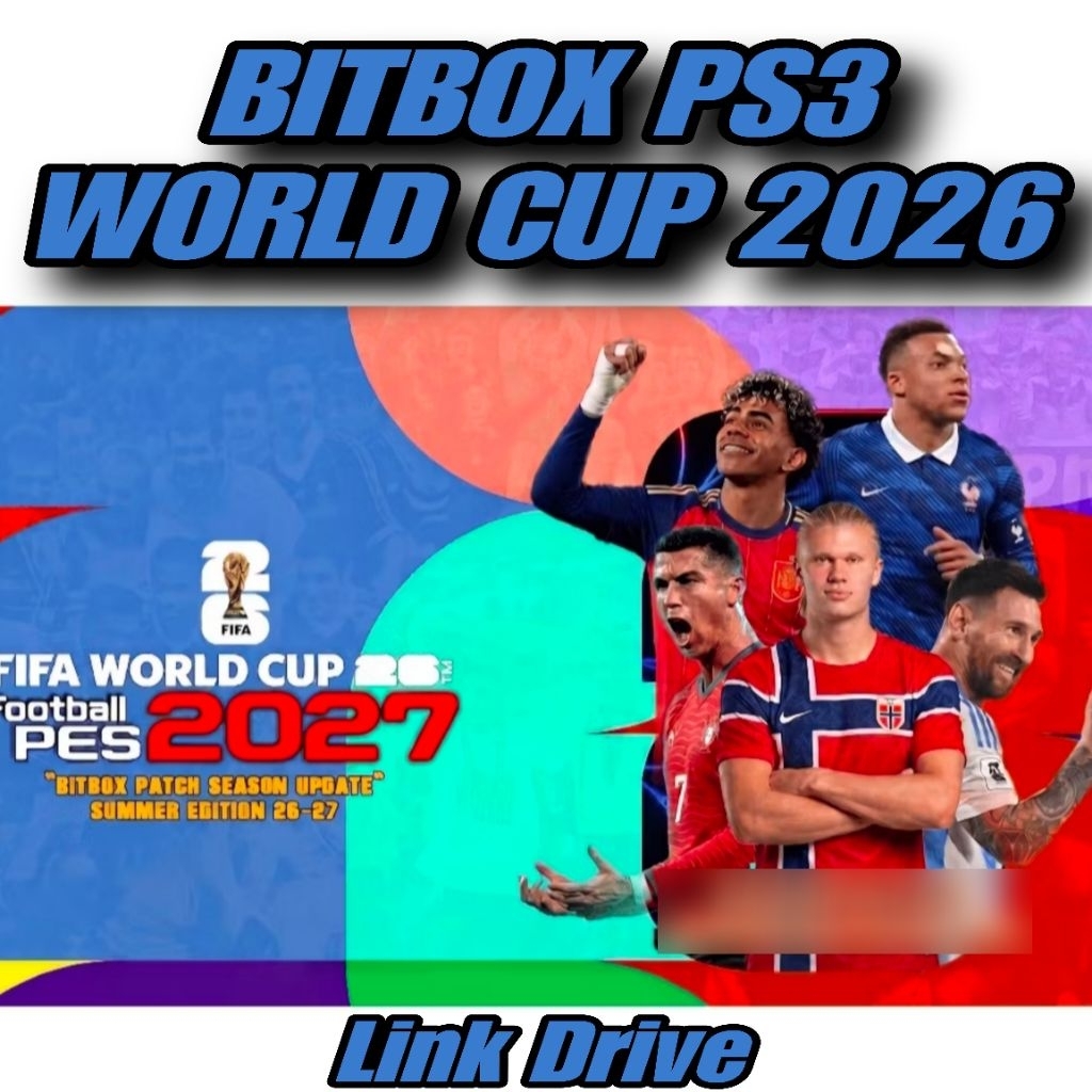 New Link Game PS3 - PES 2026 BITBOX PATCH World Cup PS3 Update - ready game ps2 ps3 ps4 cfw hfw hen 