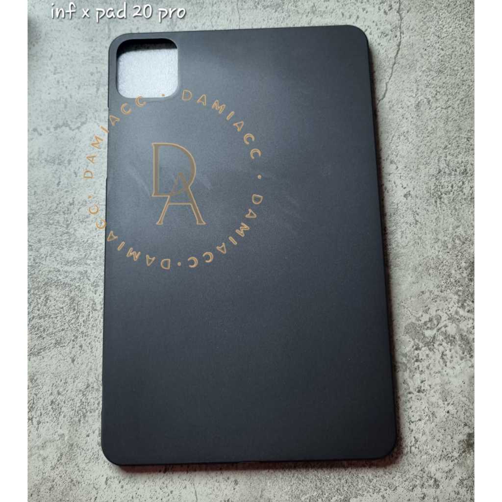 black tab case infinix x pad 20 pro x pad edge 13.2 x pad 30e soft case silicone black tab hitam