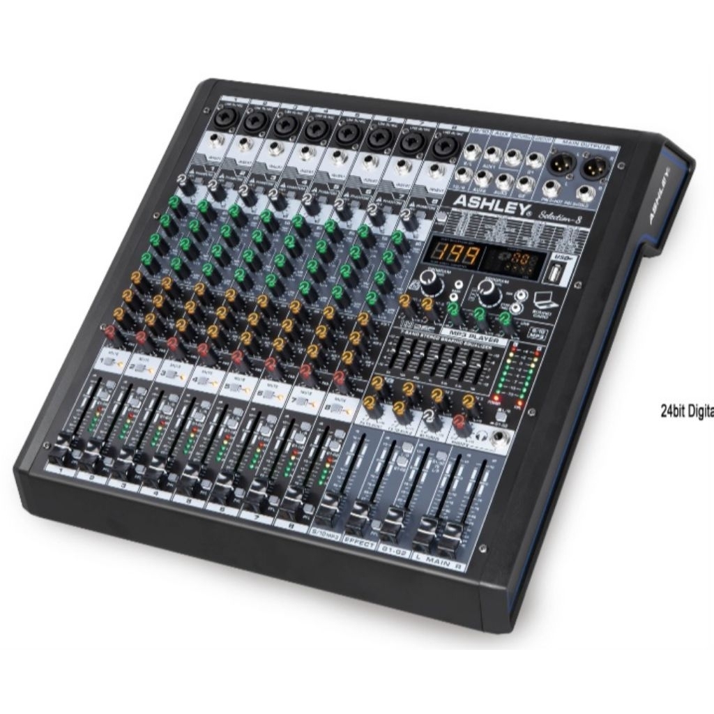 Mixer Audio Professional Ashley Selection8 Mixer Ashley 8 Chanel