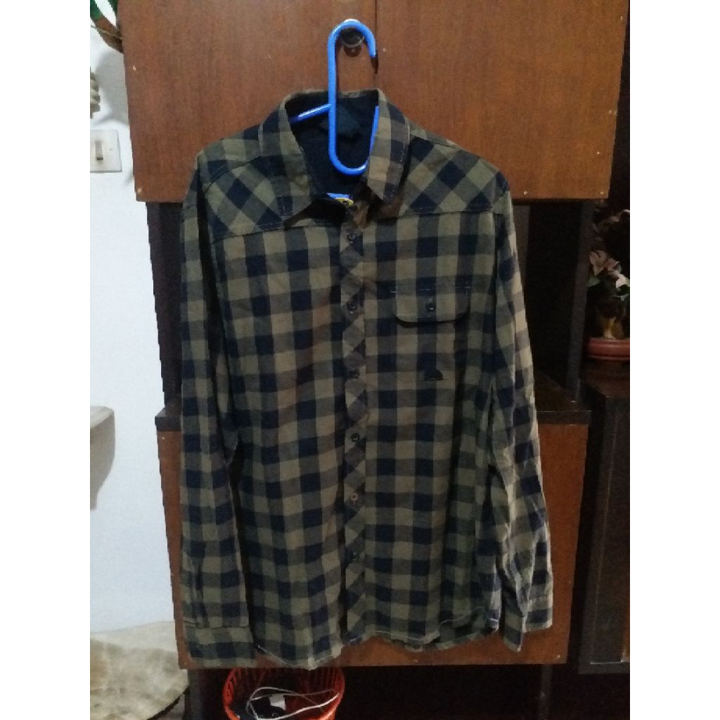 Kemeja Panjang Insight Insurgent LS Green Original