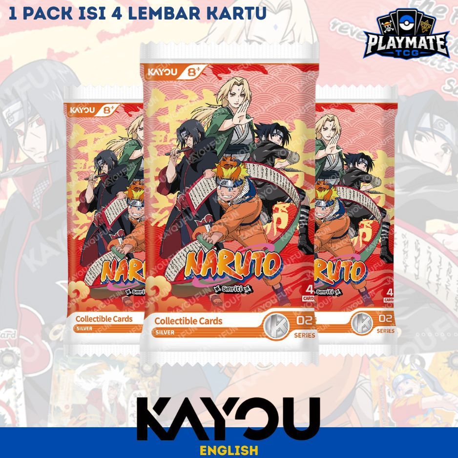 Kayou Collectible Cards Naruto Smriti T2W2 Booster Pack Original