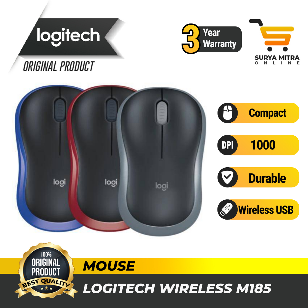 Logitech Wireless Mouse M185 / M 185