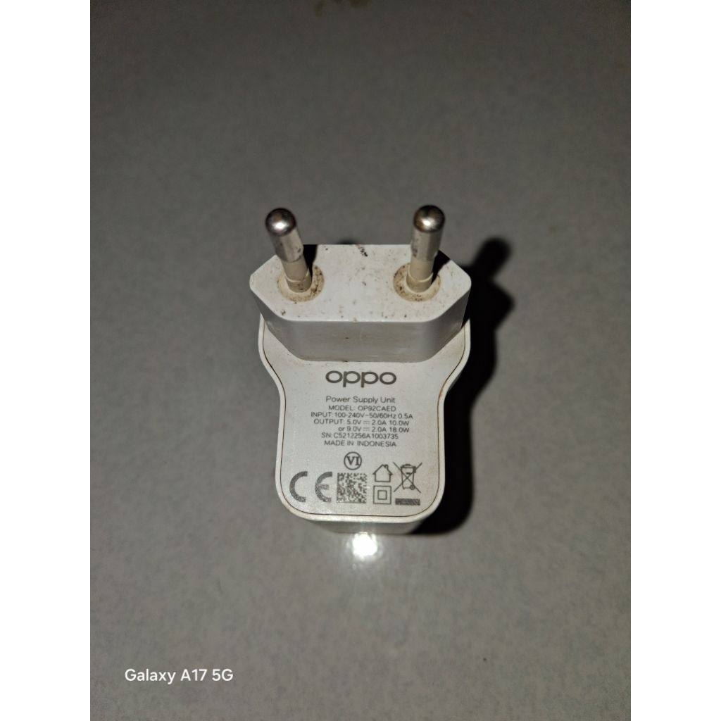 jual Charger Oppo Ori Copotan 18Watt