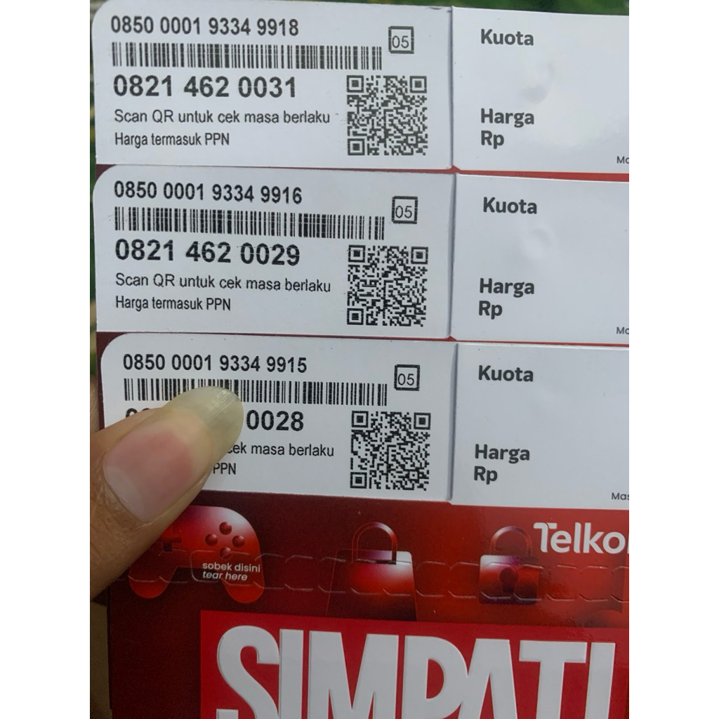Kartu Perdana Telkomsel 11 digit siap pakai