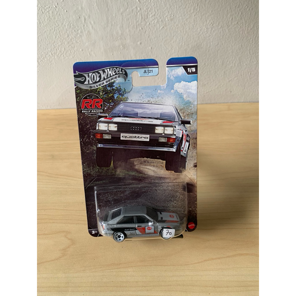 hot wheels 87 audi quattro silver