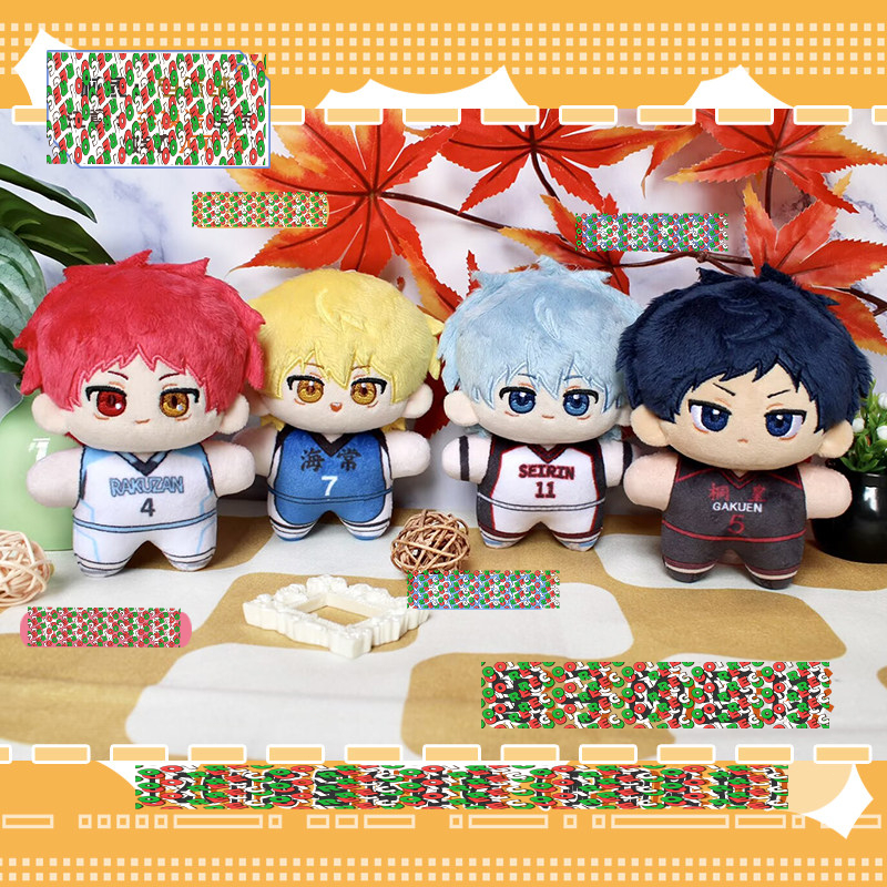 Boneka Kuroko Tetsuya Doll Kise Ryota Doll Akashi Seijuro Doll Aomine Daiki Doll Kuroko's Basketball