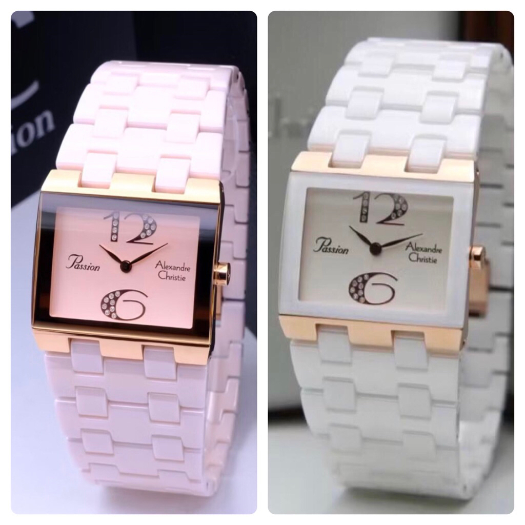 AC 2881LH JAM TANGAN WANITA ALEXANDRE CHRISTIE 2881LH / AC 2881LH / AC 2881 ceramic [ORIGINAL]