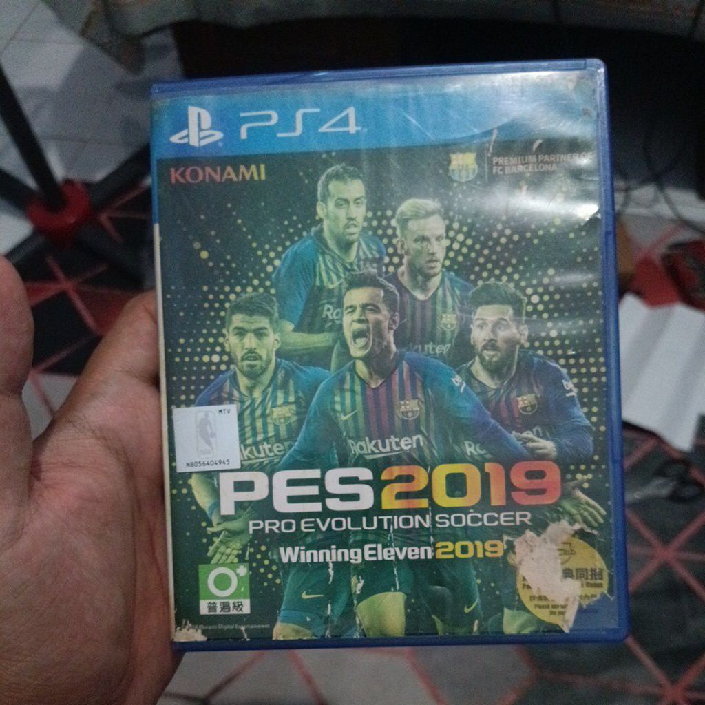 Kaset PS4 PES 2019 Pes 19 Reg 3