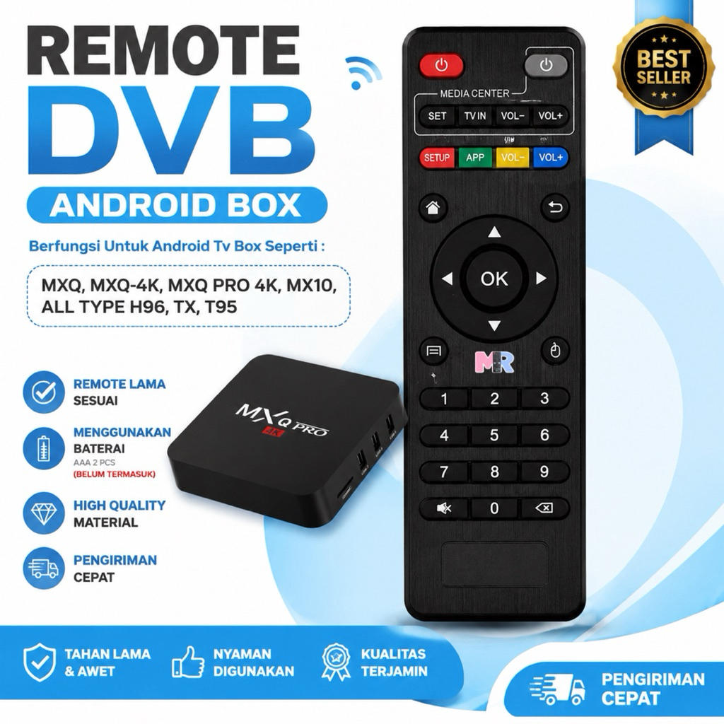 REMOT REMOTE ANDROID TV BOX MXQ H96 V88 T95 TX X96