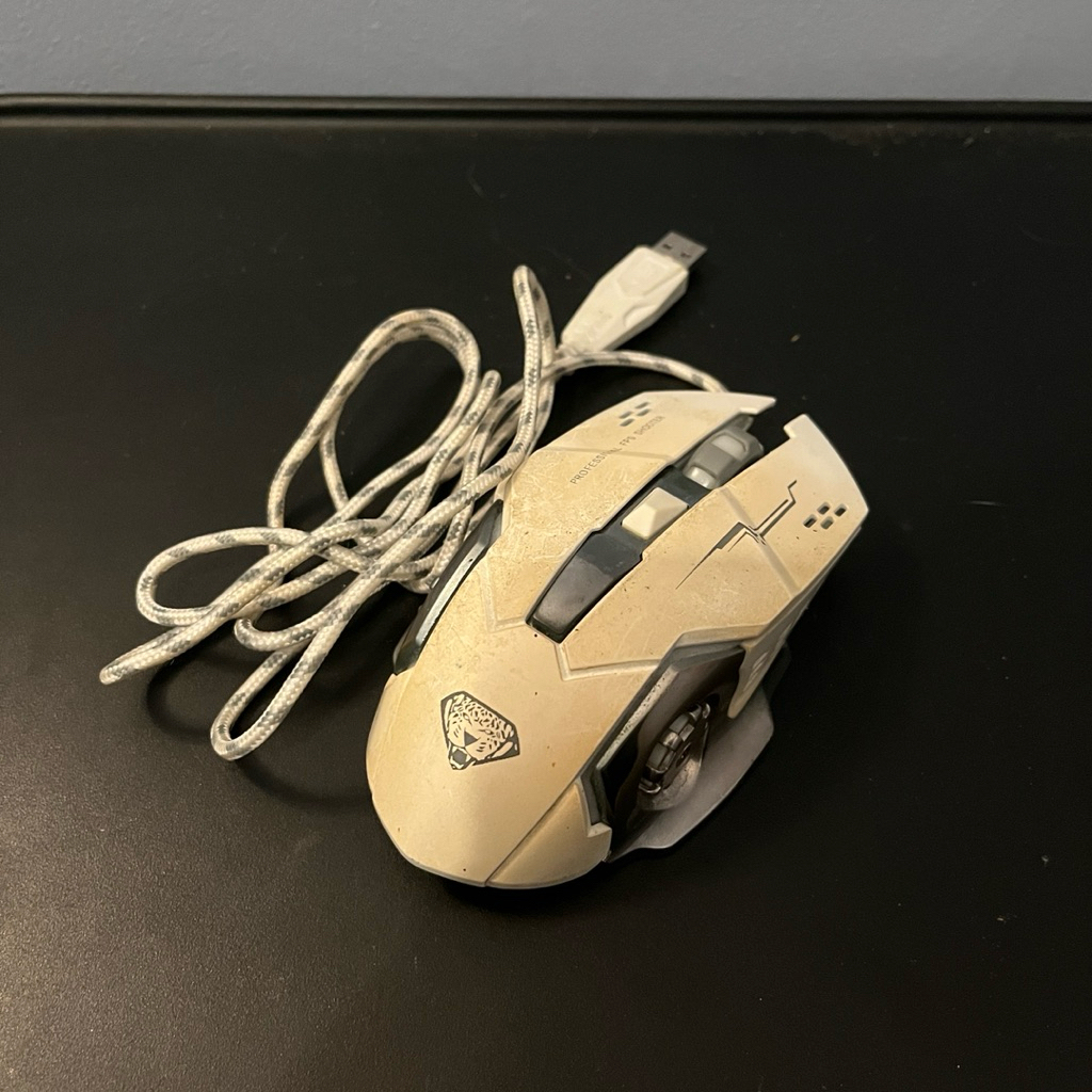 Mouse Gaming Kabel Divipard G502 Bekas RGB LED 3200 DPI