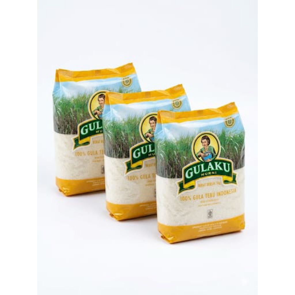GULAKU GULA TEBU (KUNING)  1000g/1kg