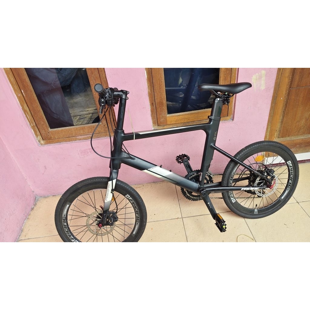 pacific minivelo clash 5.0 shimano 1x10 jangkrik 0 km