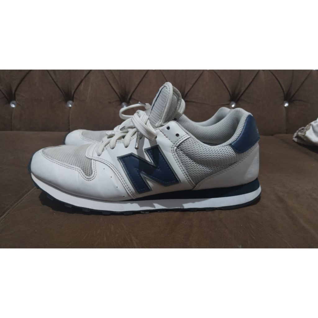 Sepatu New Balance Original nb 500 Classic White Second