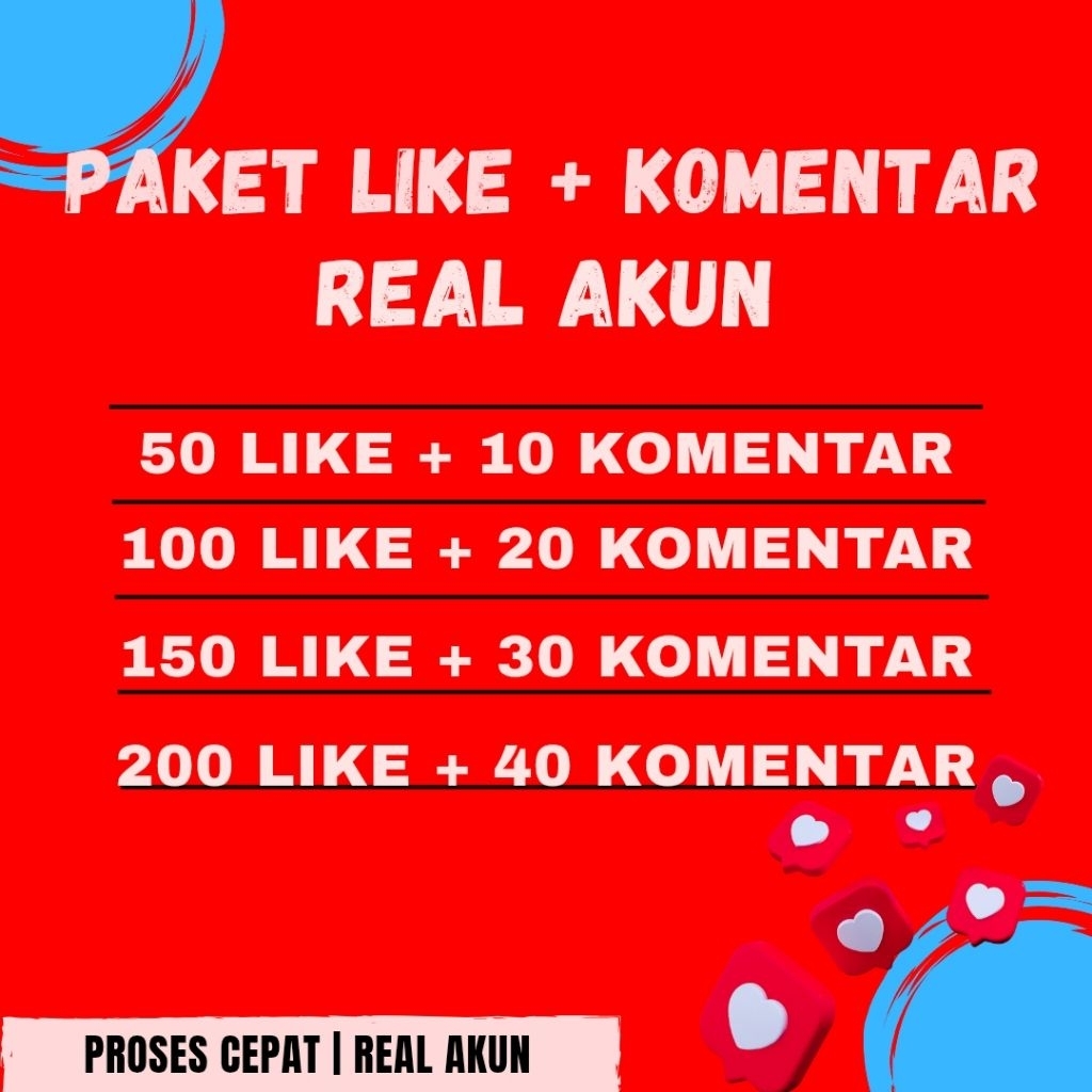 LAYAN AKTIF LIKE + KOMENTAR ( REAL AKUN BUKAN BOT)