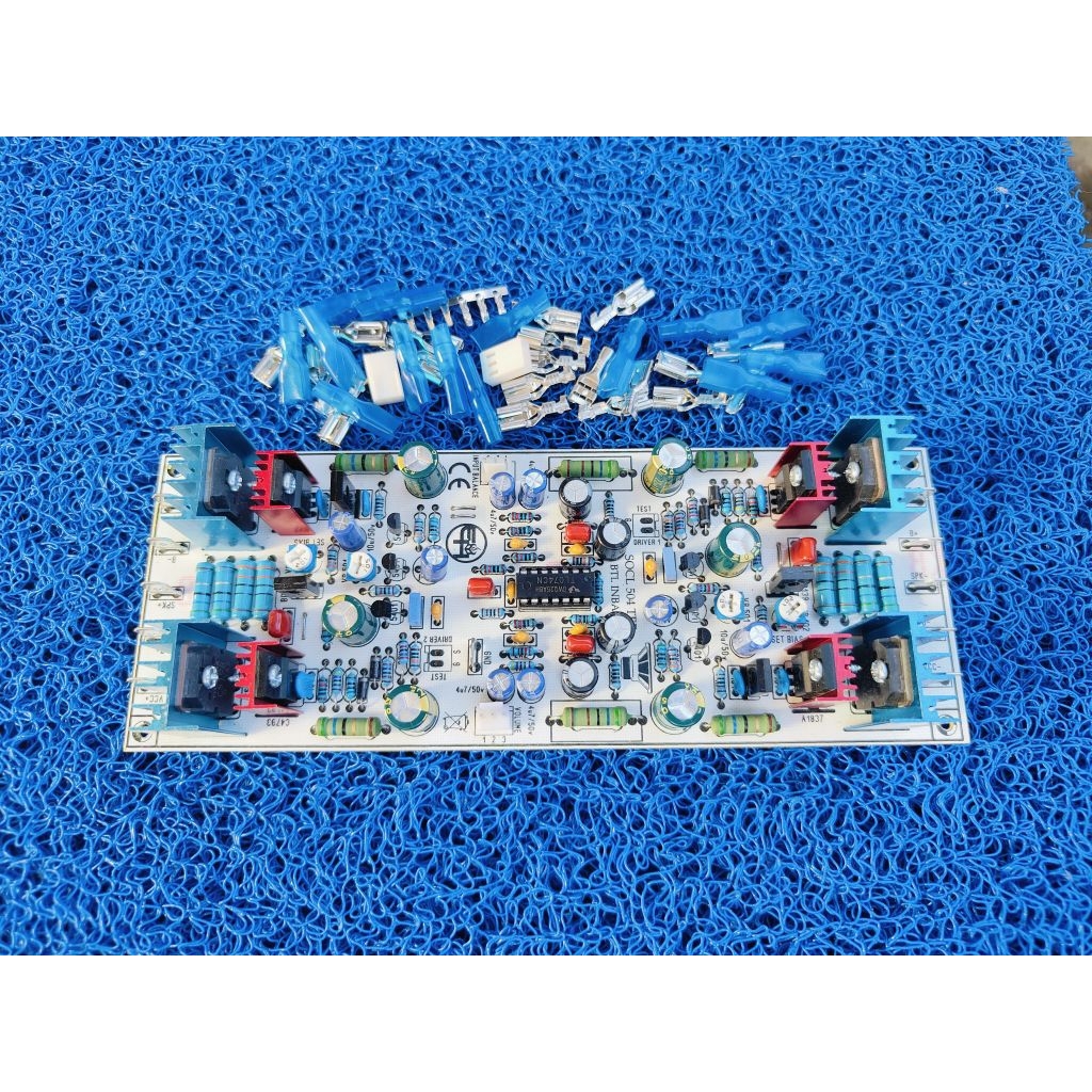 Driver power Amplifier Socl 504 Btl plus Input balance