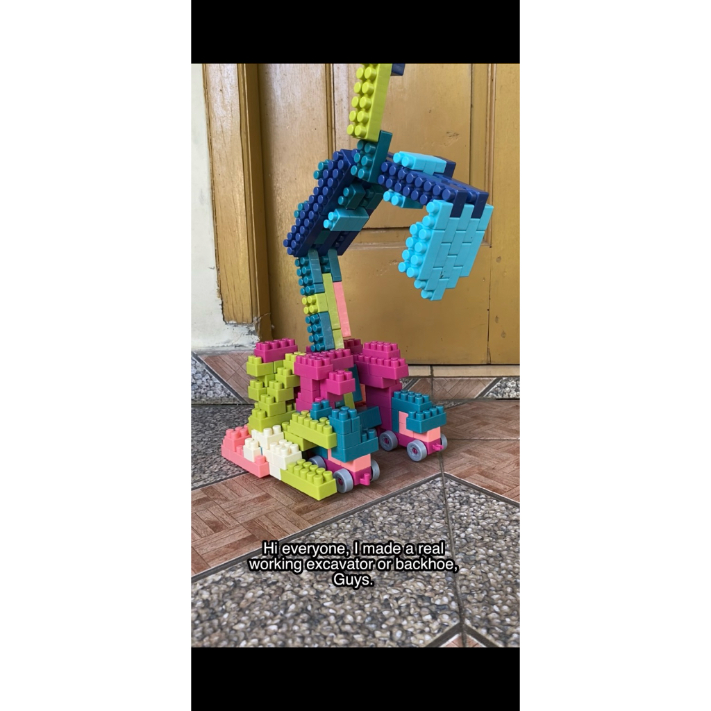 Buku Panduan Membuat Beko, Hiu, Robot DLL - Dari Balok Susun Lego, Dapat Bergerak, Awet, Ide Kreatif