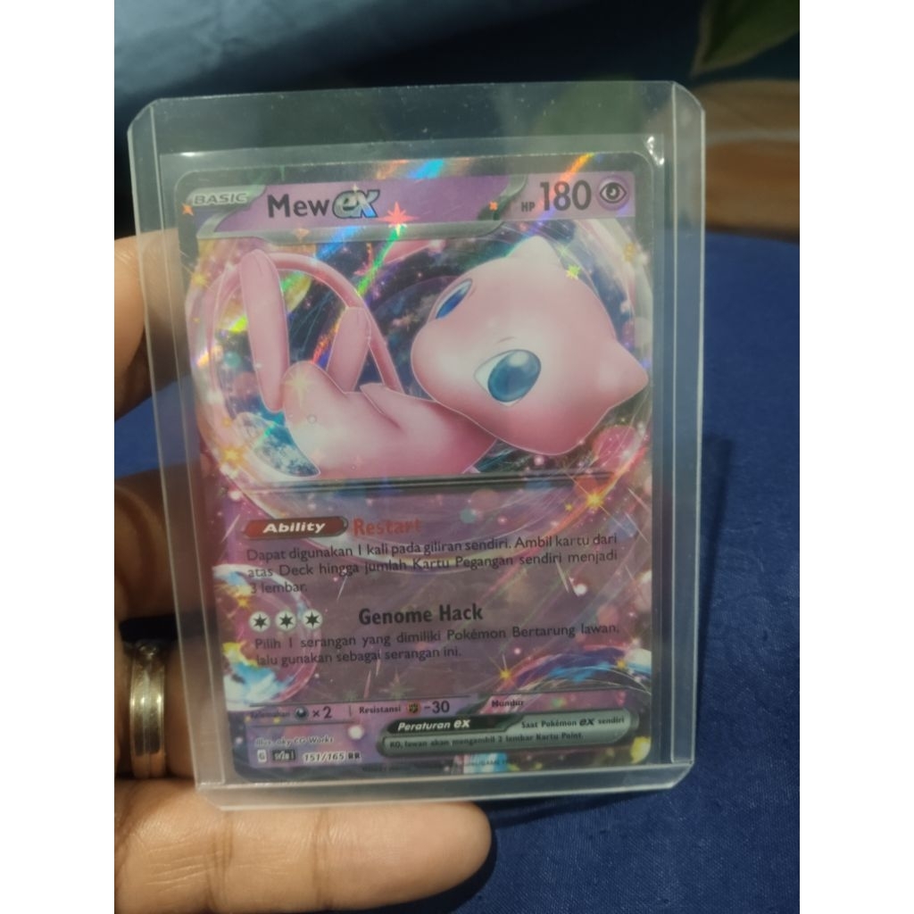 Mew ex rr sv2a | 151/165 | Indonesia Pokemon TCG