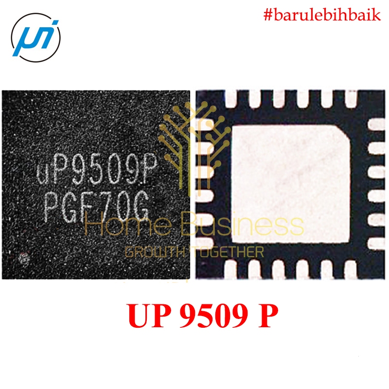 UP9509PQAG UP9509P UP9509 P UP 9509P UP 9509 P 3 Phase Synchronous Buck Controller Laptop Komputer G