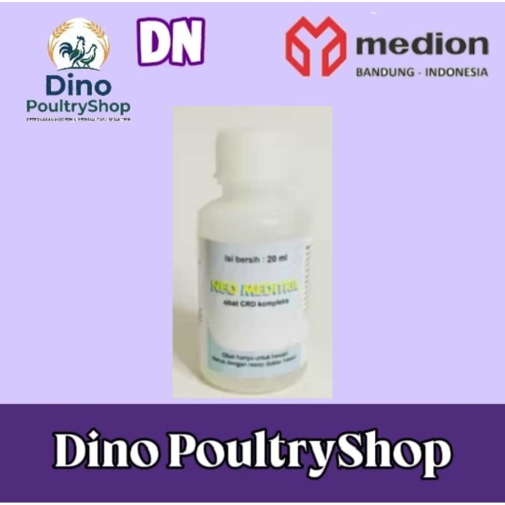 Neo Meditril Medion Obat Snot Muka Bengkak Ayam 20ml