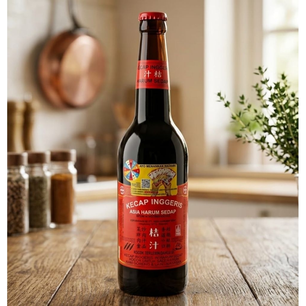 Kecap Inggris Asia Harum Sedap 620ml HALAL | Kecap inggris
