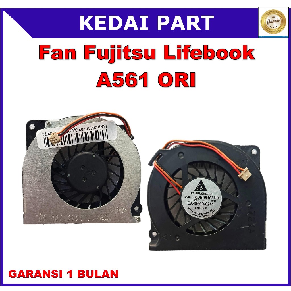 Fan Laptop Fujitsu Lifebook A561 SH560 SH760 SH771 S752 S760 S6410 E752 T731 AH550 AH701 TH700 E780 