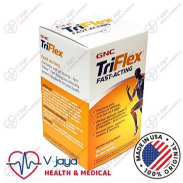 GNC TriFlex Fast-Acting 120 Caplets Glucosamine and Chondroitin