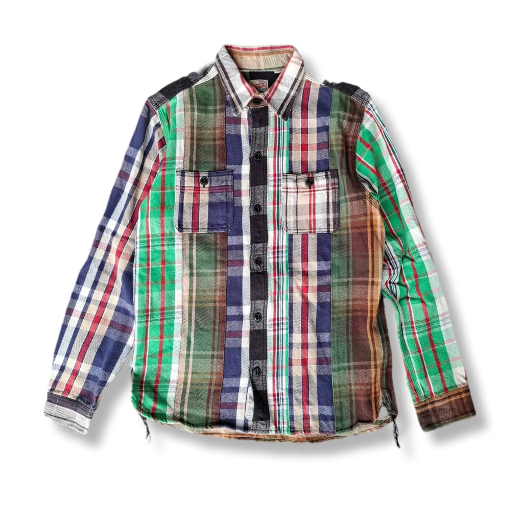 VINTAGE HOUSTON DOUBLE POCKET FLANNEL SHIRT | KEMEJA | GS