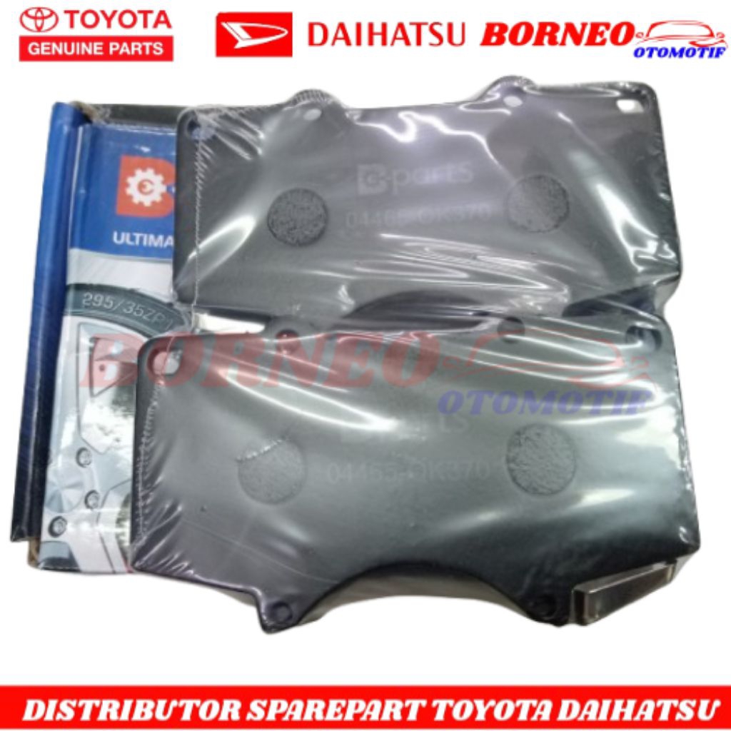 Kampas Rem Depan Fortuner VRZ B-parts 04465-0K370