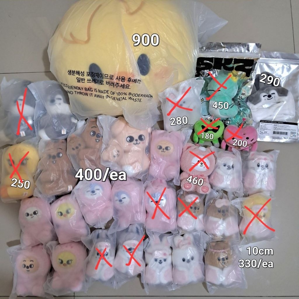 [ready stock] skzoo plush toy skzoo 10cm skzoo magnet wolfchan leebit jiniret quokka bbokari puppym