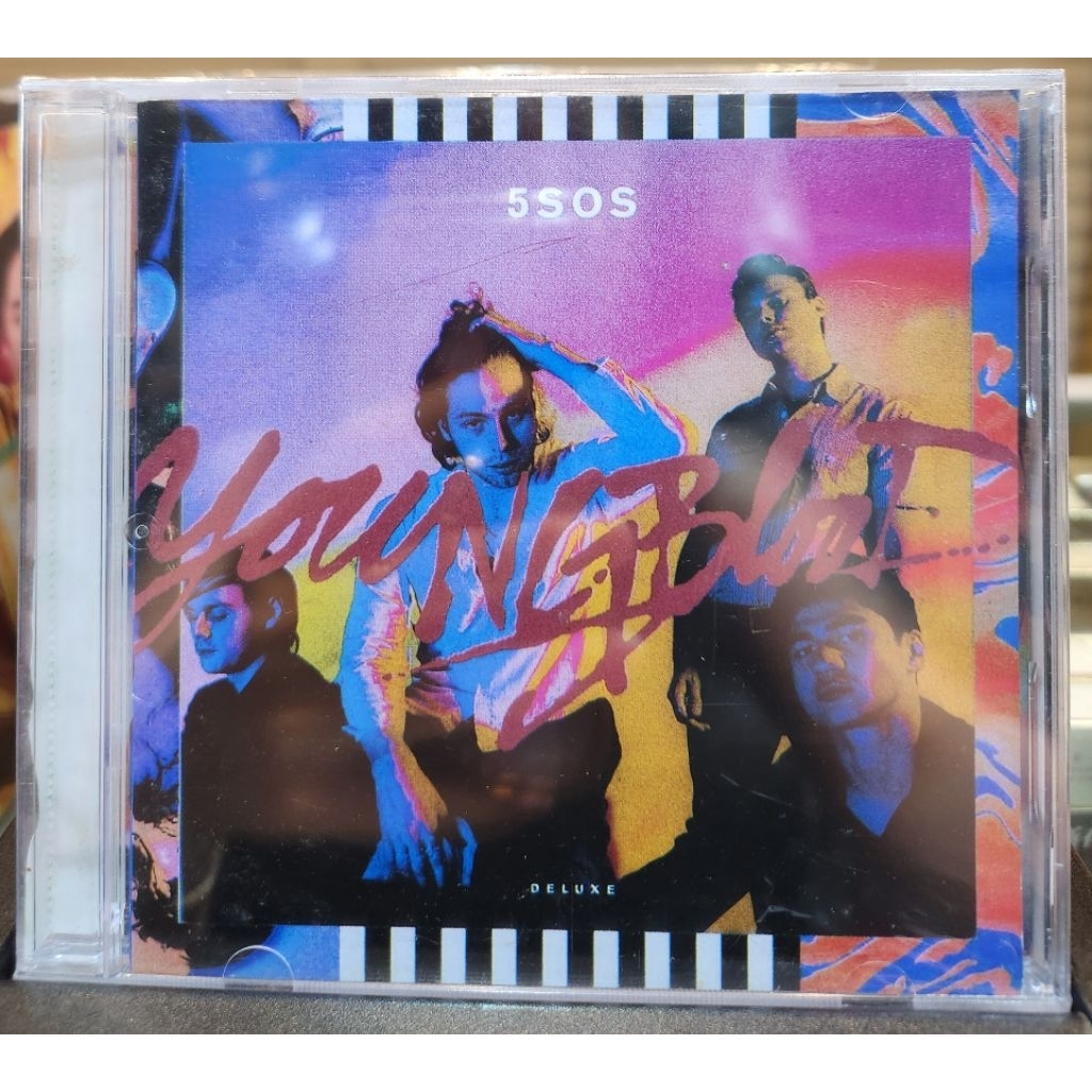 CD. 5SOS DELUXE ORIGINAL,ALBUM YOUNG BLOOD DELUXE,5 SECOND OF SUMMER