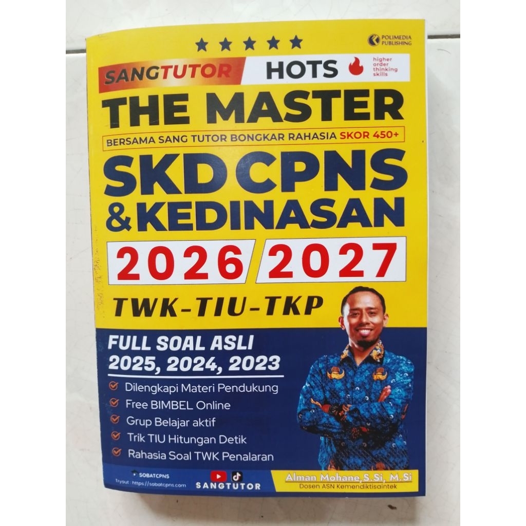 The master skd cpns & kedinasan 2026-2027 twk- tiu- tkp