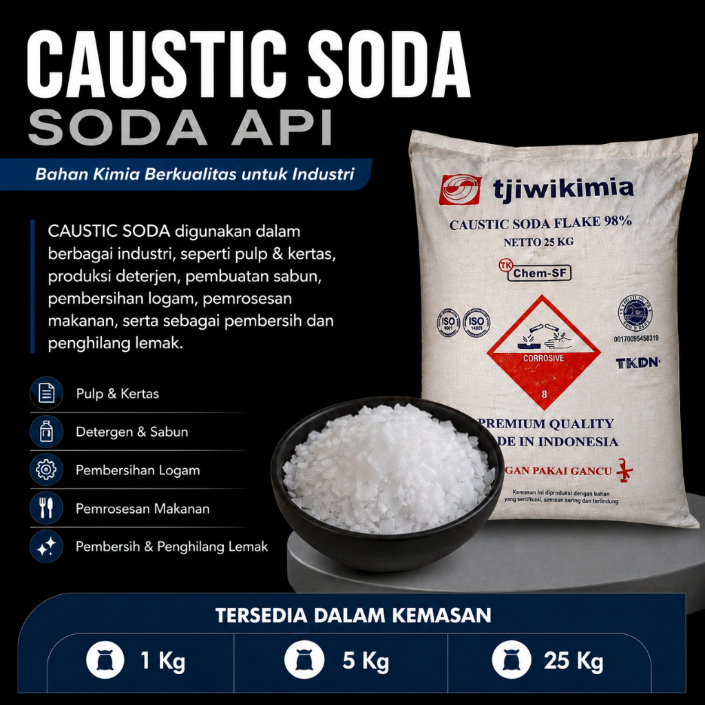 Caustic Soda / NaOH Flakes / Soda Api / Naoh