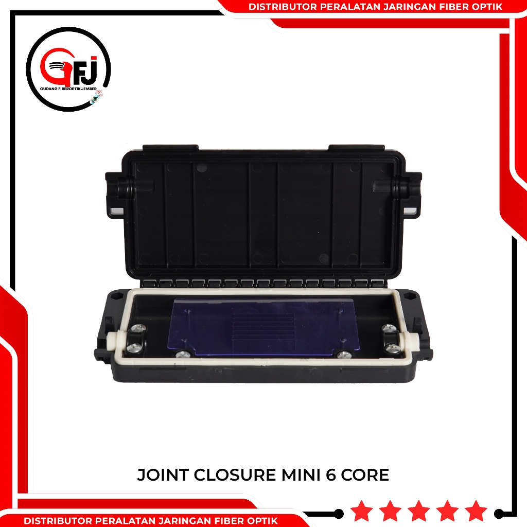 JOINT CLOSURE MINI 6 CORE FIBER OPTIK