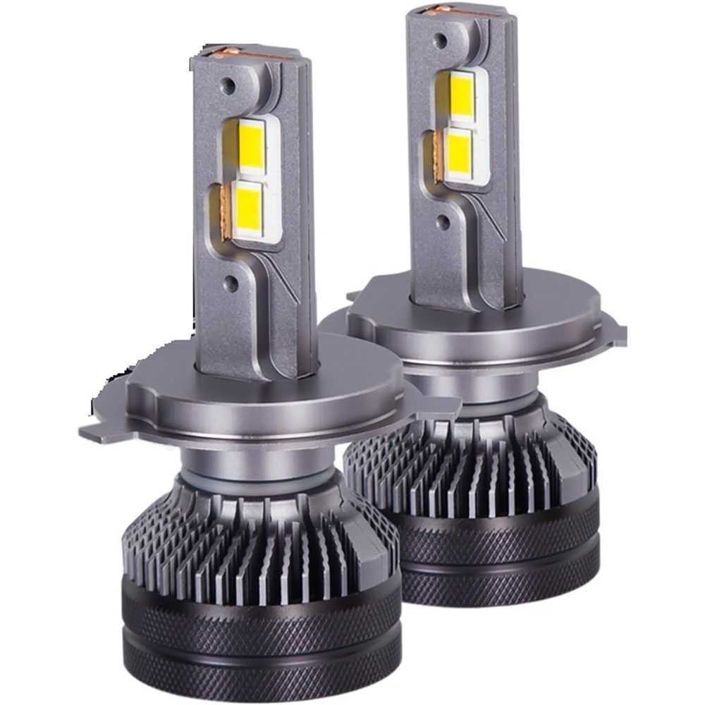 Lampu Depan Mobil Headlight LED H4 Cool White 12V 100W