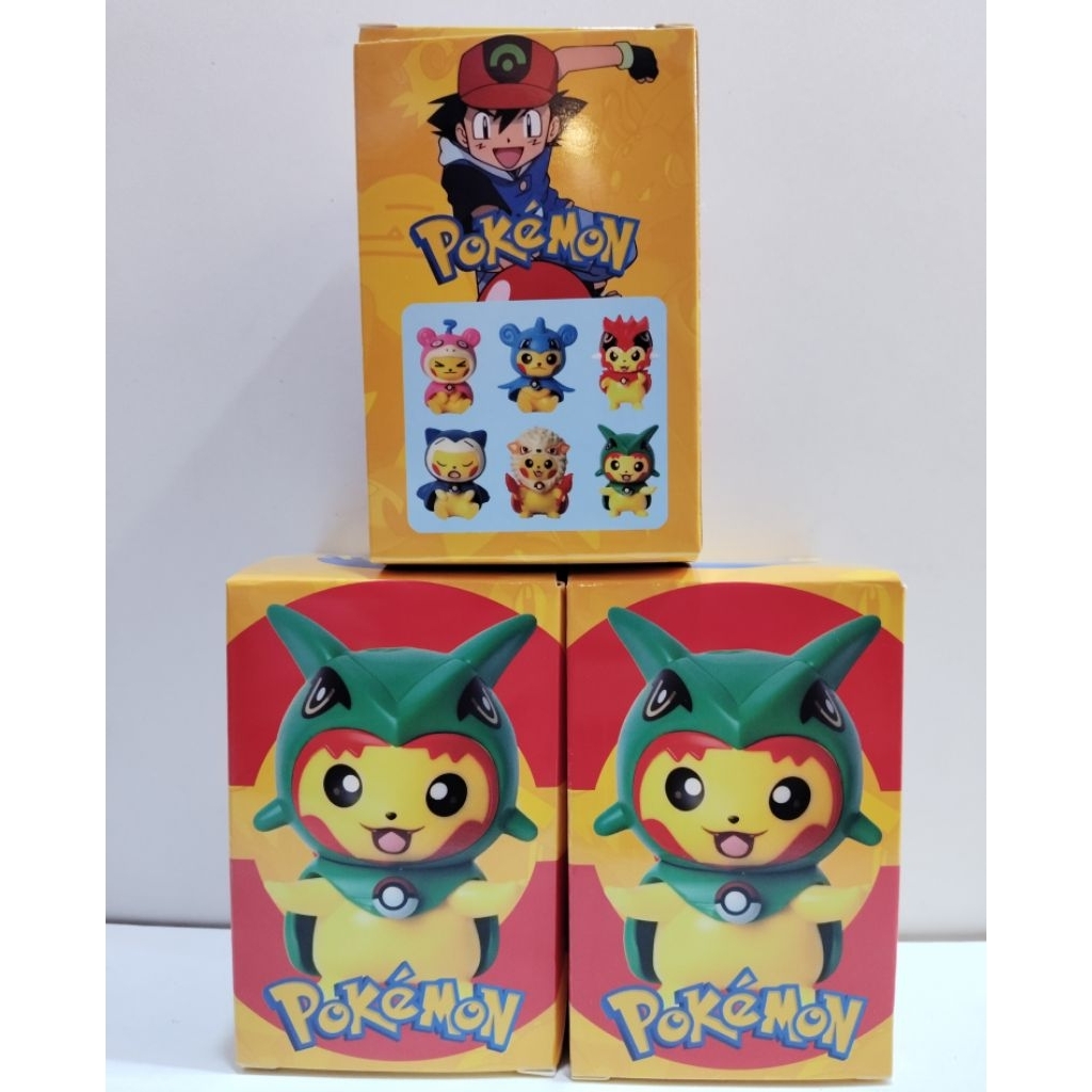 BLIND BOX POKEMON COSTUME YELLOW BOX