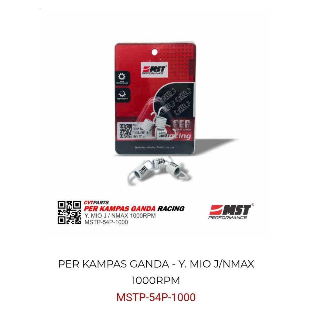Per Kampas Ganda Racing MST Yamaha Mio J / NMAX 1000 RPM – MSTP-54P-1000