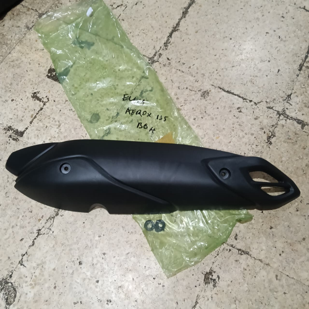 Pelindung knalpot Aerox 155 New Plat knalpot Aerox 155 New Cover knalpot Aerox 155 New