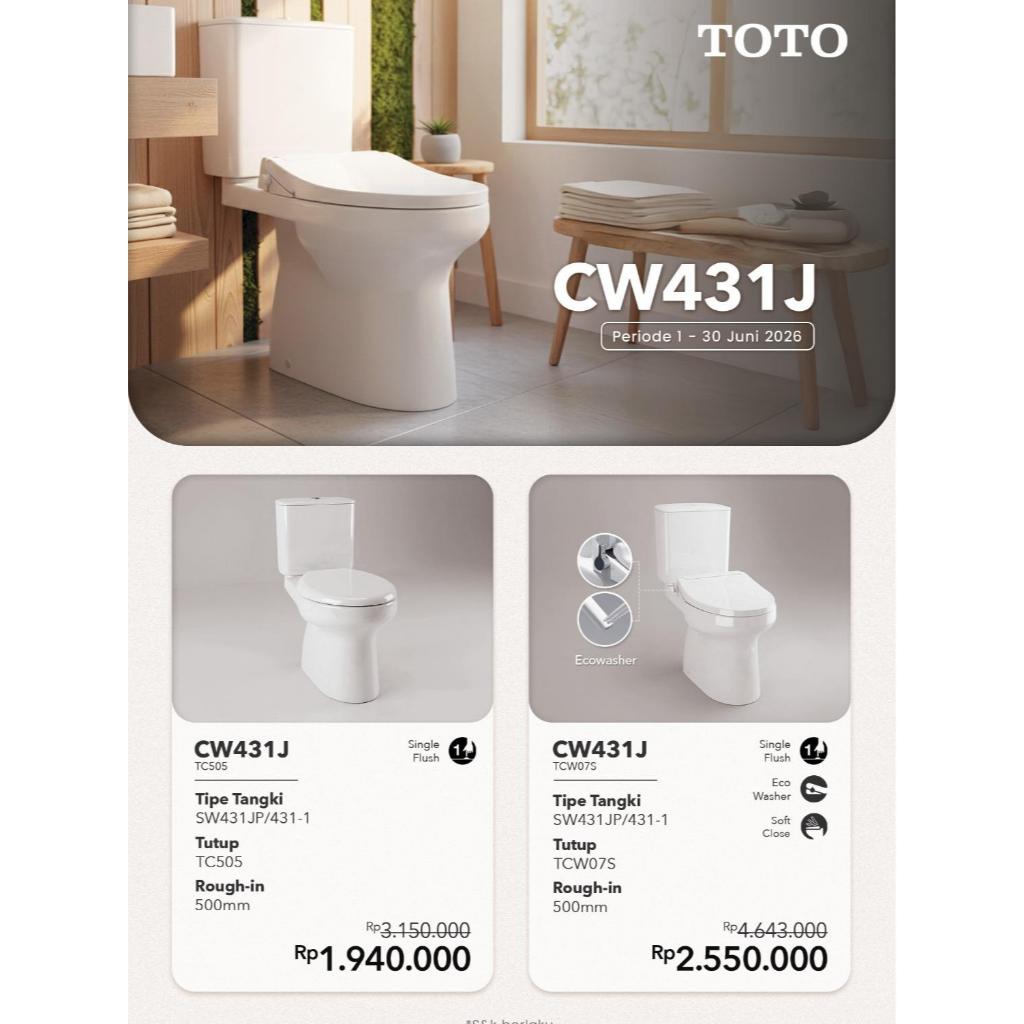 kloset duduk toto CW431/SW431JP