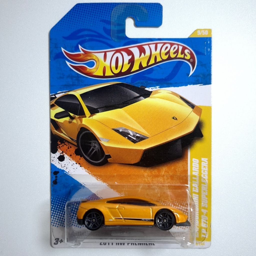 Hot wheels reguler lamborghini gallardo orange