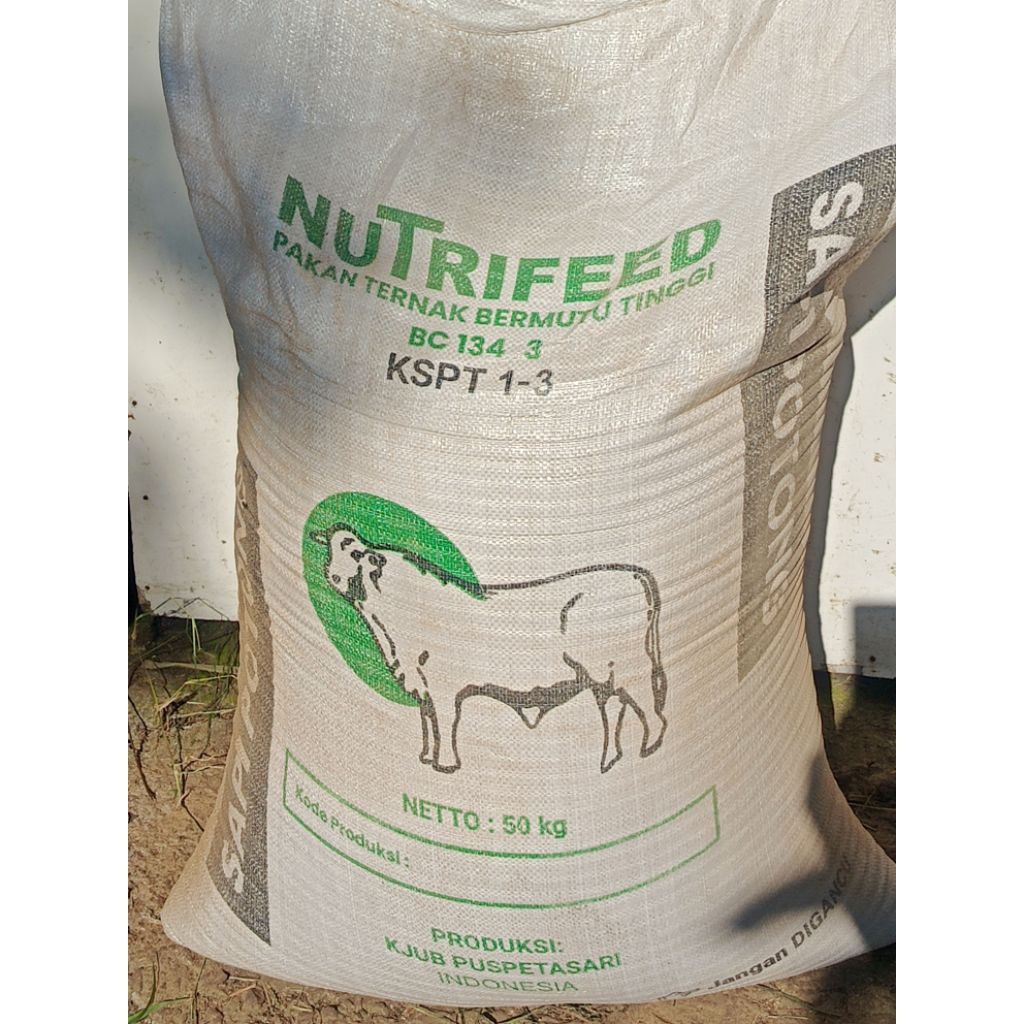 Nutrifeed BC 134 3 | Konsentrat Sapi Potong Penggemukan | 1kg