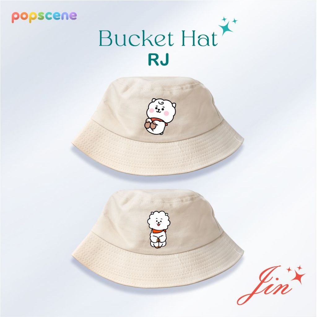 Bucket Hat BT21 RJ - Jin BTS